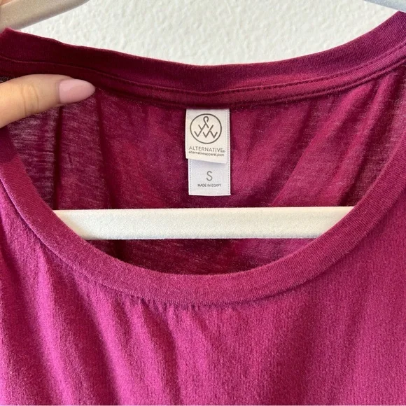 Alternative Apparel Burgundy Tank Top - Picture 5 of 5